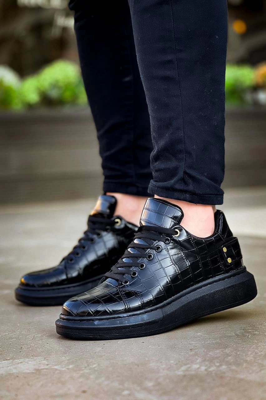 1228073_kb047-komur-crocodile-gunluk-erkek-ayakkabi-255787960-sw853sh1280.png Kb047 Kuback Kömür Crocodile Günlük Erkek Ayakkabı Siyah (Numara: 40) - Görsel 2