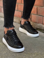 Kb-309 Kuback Siyah Fermuar Ve Bağcıklı Günlük Erkek Ayakkabı (Numara: 41) - Görsel 3