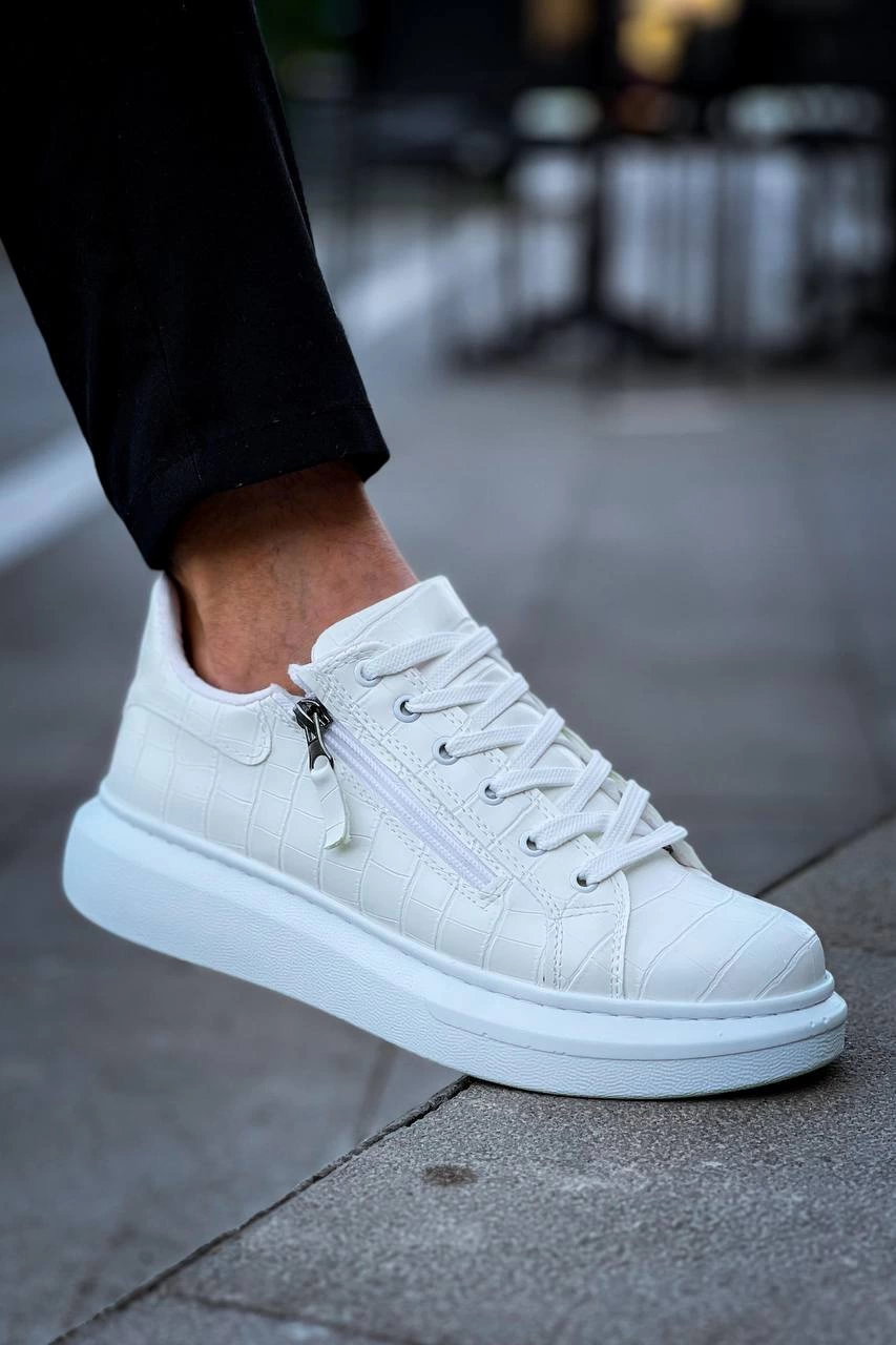 1228116_kb-309-beyaz-fermuar-ve-bagcikli-gunluk-erkek-ayakkabi-674096948-sw853sh1280.png Kb-309 Kuback Beyaz Fermuar Ve Bağcıklı Günlük Erkek Ayakkabı (Numara: 43) - Görsel 6