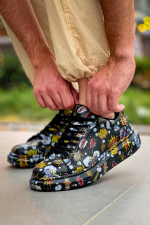 Kb-X500  Kuback Siyah Boom  Bağcıklı  Günlük Erkek  Ayakkabı (Numara: 42) - Görsel 3