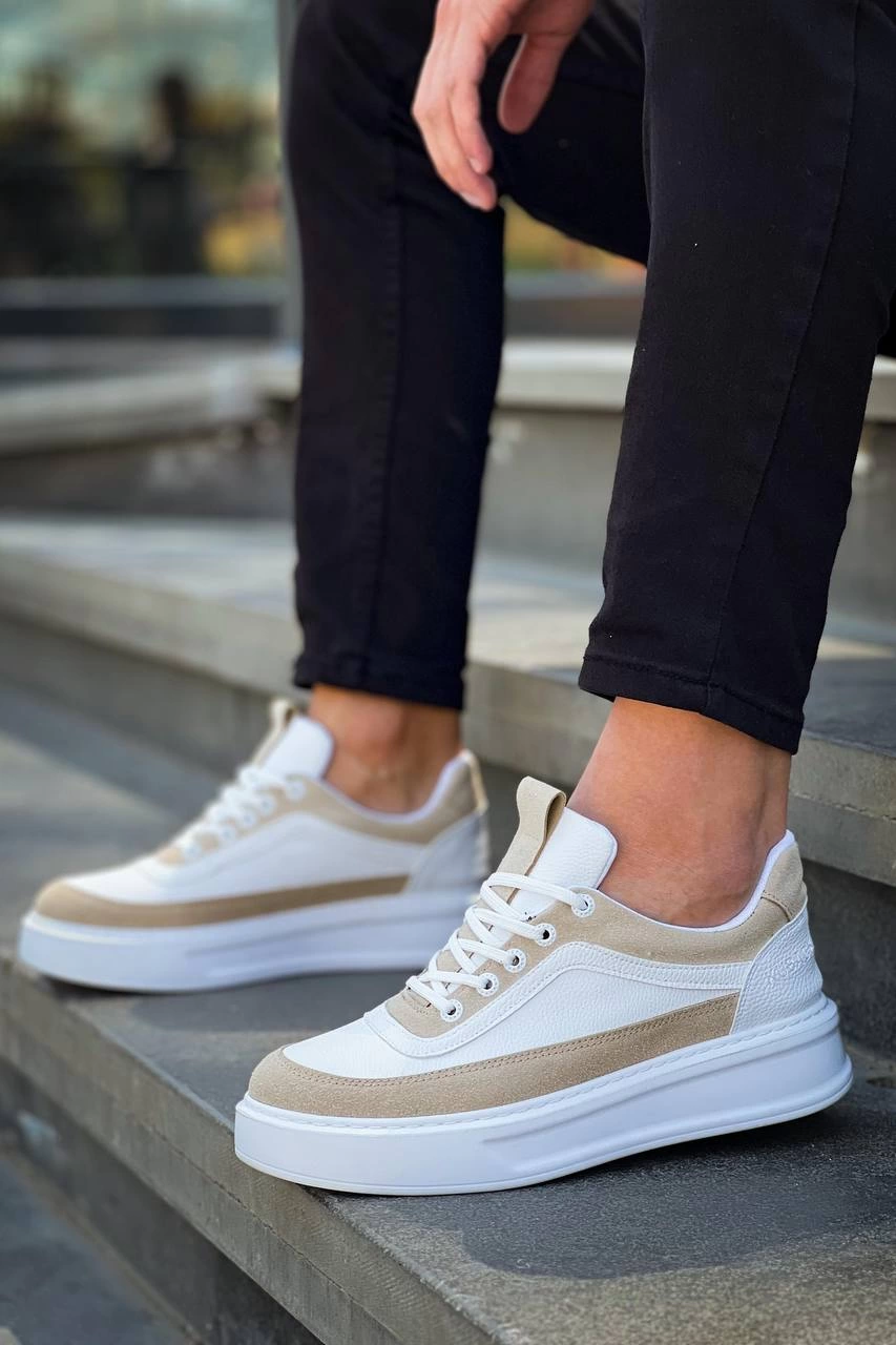 1228221_kb-006-beyaz-cilt-bej-suet-yuksek-taban-bagcikli-gunluk-erkek-ayakkabi-277078039-sw853sh1280.png Kb-006 Kuback Beyaz Cilt Bej Süet Yüksek Taban Bağcıklı Günlük Erkek Ayakkabı (Numara: 42) - Görsel 2