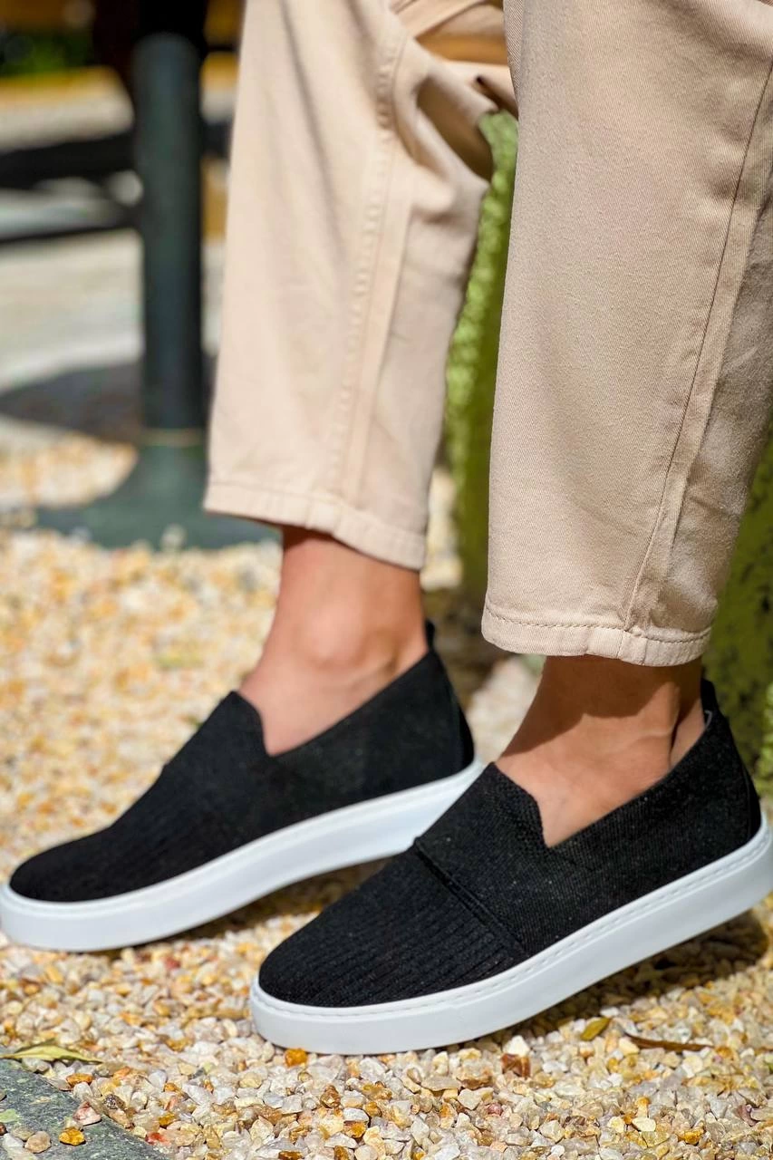 1228243_kb-114-siyah-triko-yuksek-taban-bagcikli-gunluk-erkek-ayakkabi-258600614-sw853sh1280.png Kb-114 Kuback Siyah Triko Yüksek Taban Bağcıksız Günlük Erkek Ayakkabı (Numara: 41) - Görsel 2