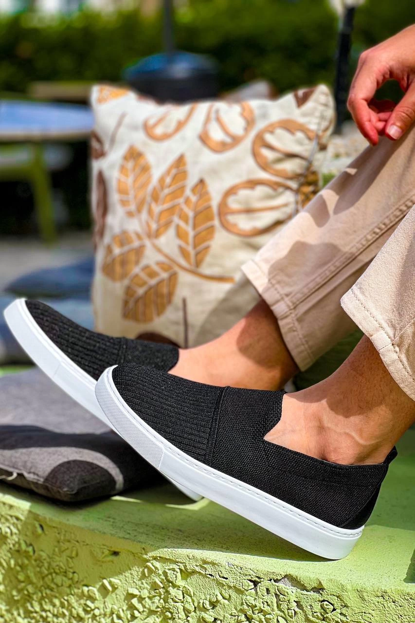 1228243_kb-114-siyah-triko-yuksek-taban-bagcikli-gunluk-erkek-ayakkabi-388652147-sw853sh1280.png Kb-114 Kuback Siyah Triko Yüksek Taban Bağcıksız Günlük Erkek Ayakkabı (Numara: 41) - Görsel 3