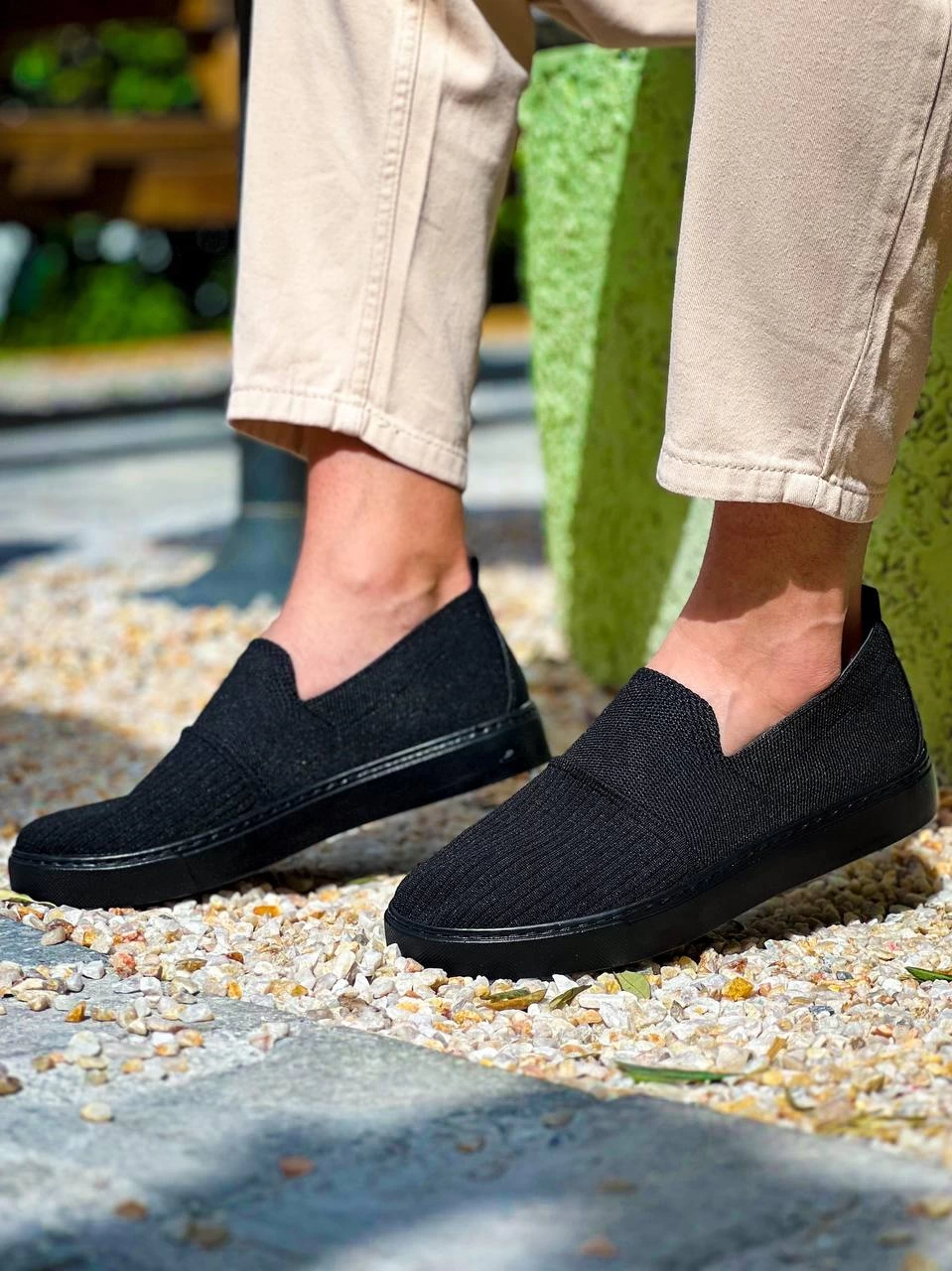 1228246_kb-114-siyah-triko-siyah-yuksek-taban-bagcikli-gunluk-erkek-ayakkabi-331835461-sw959sh1280.png Kb-114 Kuback Siyah Triko Siyah Yüksek Taban Bağcıksız Günlük Erkek Ayakkabı (Numara: 43) - Görsel 3