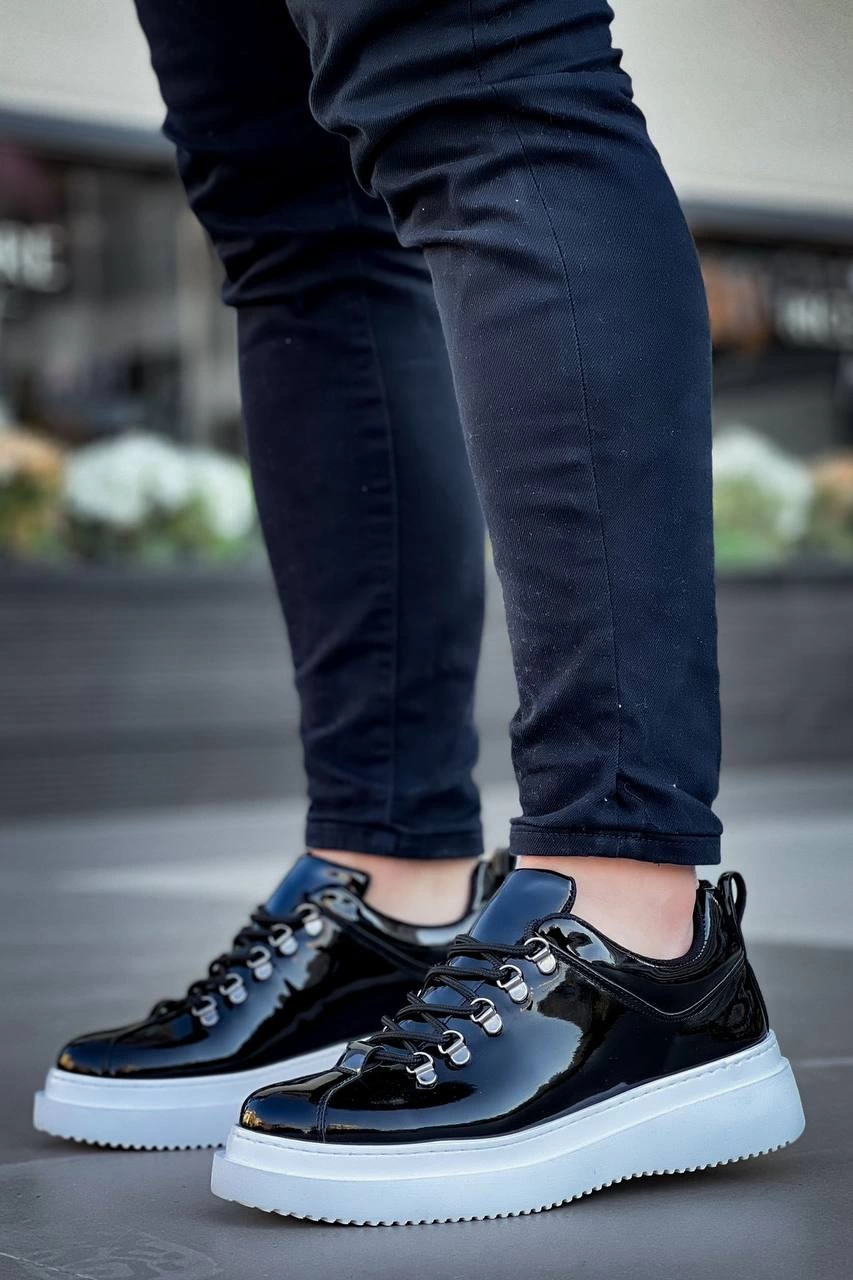 1228250_kb-x4-siyah-rugan-yuksek-taban-bagcikli-gunluk-erkek-ayakkabi-292400130-sw853sh1280.png Kb-X4 Kuback Siyah Rugan Yüksek Taban Bağcıklı Günlük Erkek Ayakkabı (Numara: 44) - Görsel 2