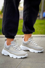 Kb-707  Kuback Taş Süet Yüksek Taban Bağcıklı Günlük Erkek Ayakkabı (Numara: 42) - Görsel 3