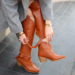 Milla Taba Cilt Tak Çıkar Topuklu Bot Ve Çizme (Numara: 38) - Görsel 5