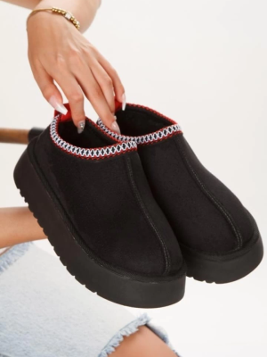 Foyk Siyah Süet Bot (Numara: 37)