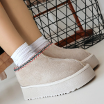 Foyk Bej Süet Bot (Numara: 40) - Görsel 4