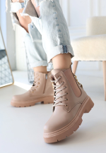 Harte Nude Cilt Bağcıklı Bot (Numara: 39) - Görsel 2