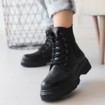 Daum Siyah Cilt Bağcıklı Bot (Numara: 36) - Görsel 4