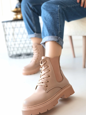 Daum Nude Cilt Bağcıklı Bot (Numara: 40)