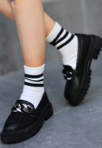 Biga Siyah Cilt  Ayakkabı (Numara: 37) - Görsel 3