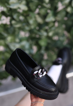 Biga Siyah Cilt  Ayakkabı (Numara: 38) - Görsel 4