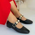 Koope Siyah Cilt Babet Ayakkabı (Numara: 37) - Görsel 5