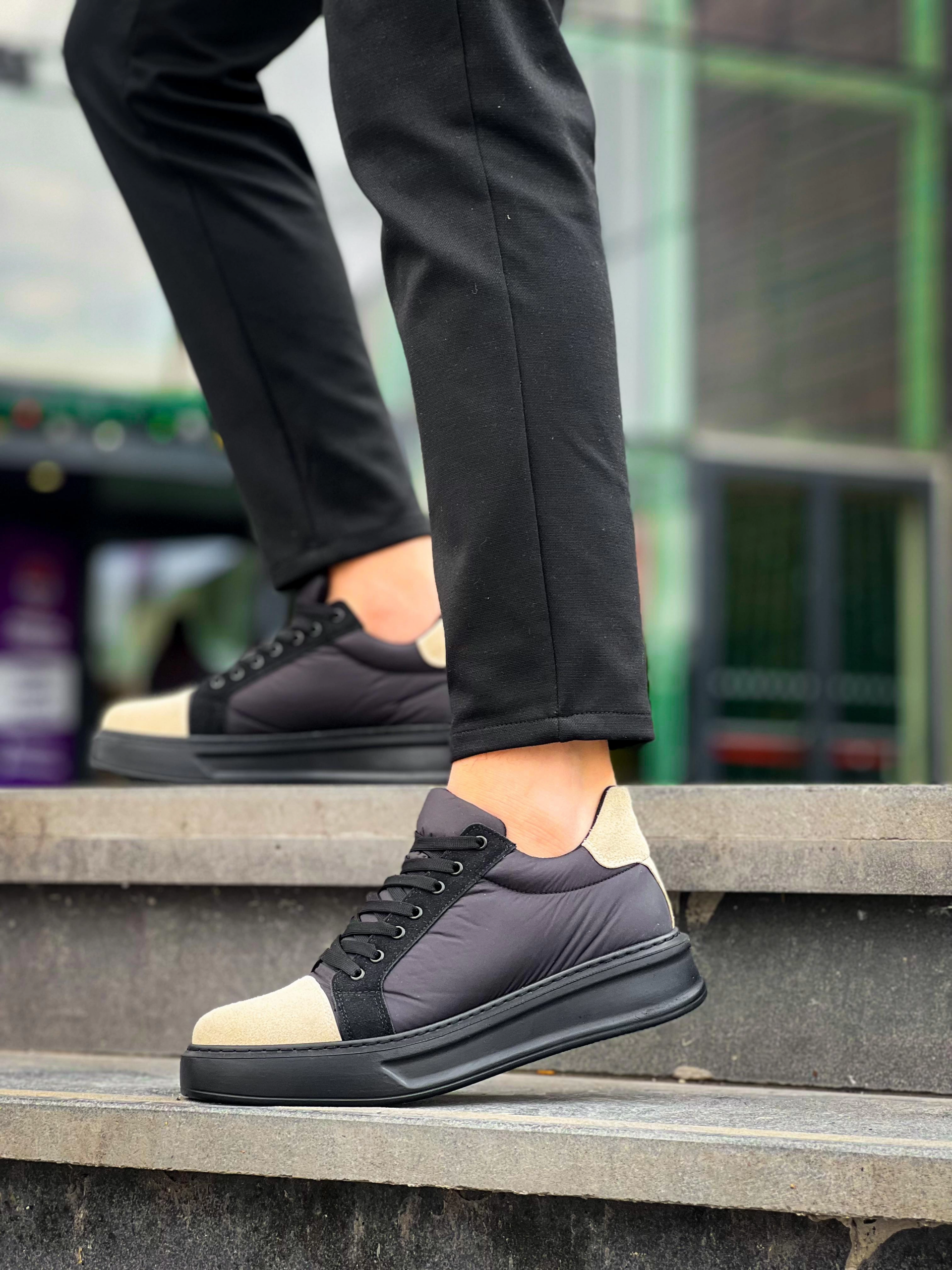 1229573_kb-x46-kuback-siyah-bej-yuksek-siyah-taban-gunluk-spor-ayakkabi-390584152-sw3024sh4032.png Kb-X46 Kuback Siyah Bej Yüksek Siyah Taban Günlük Spor Ayakkabı (Numara: 44) - Görsel 3