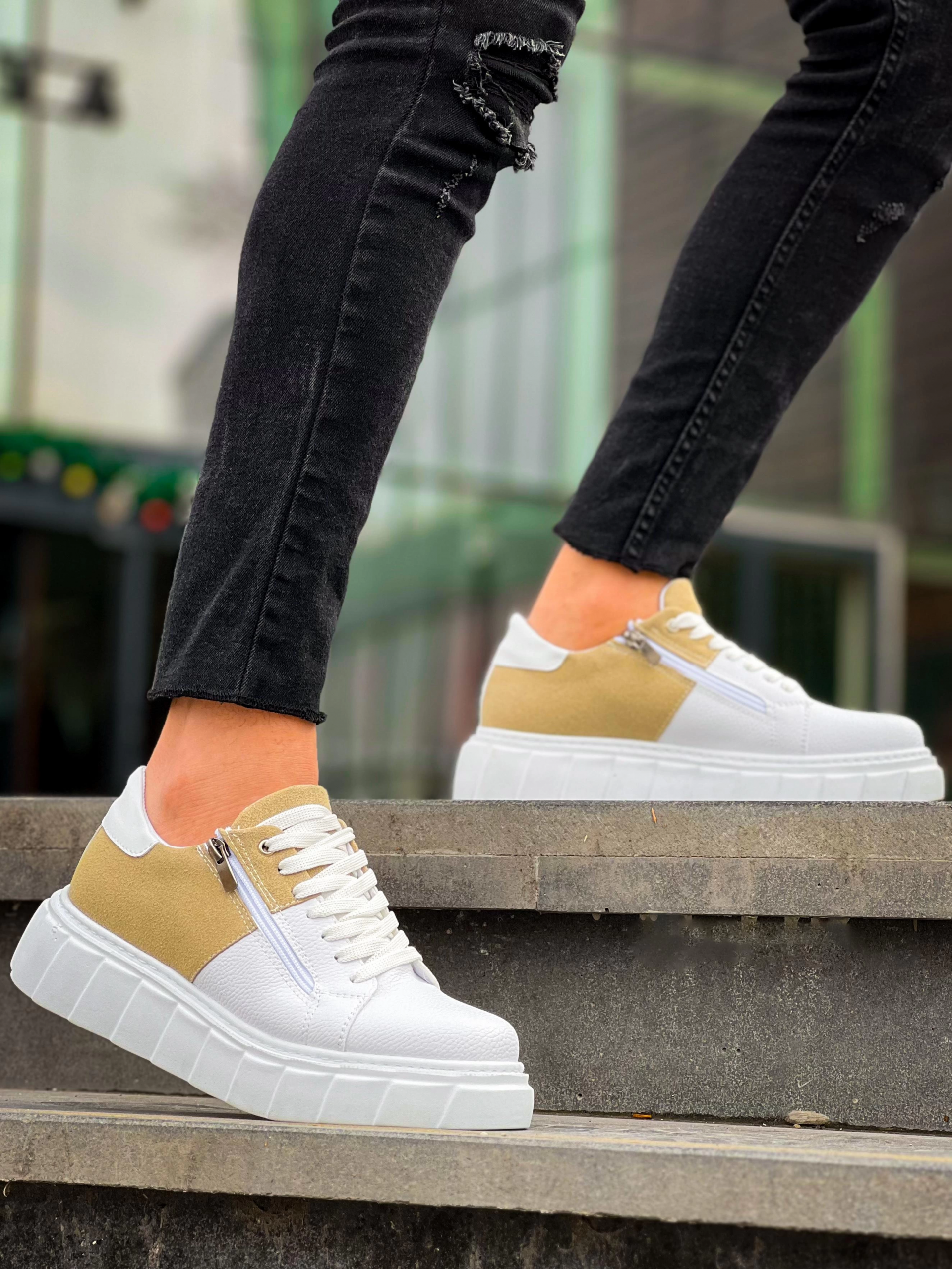 1229590_kb-x155-kuback-beyaz-cilt-bej-suet-detayli-beyaz-yuksek-taban-gunluk-spor-ayakkabi-285029954-sw2647sh3529.png Kb-X155 Kuback Beyaz Cilt Bej Süet Detaylı Beyaz Yüksek Taban Günlük Spor Ayakkabı (Numara: 42) - Görsel 2