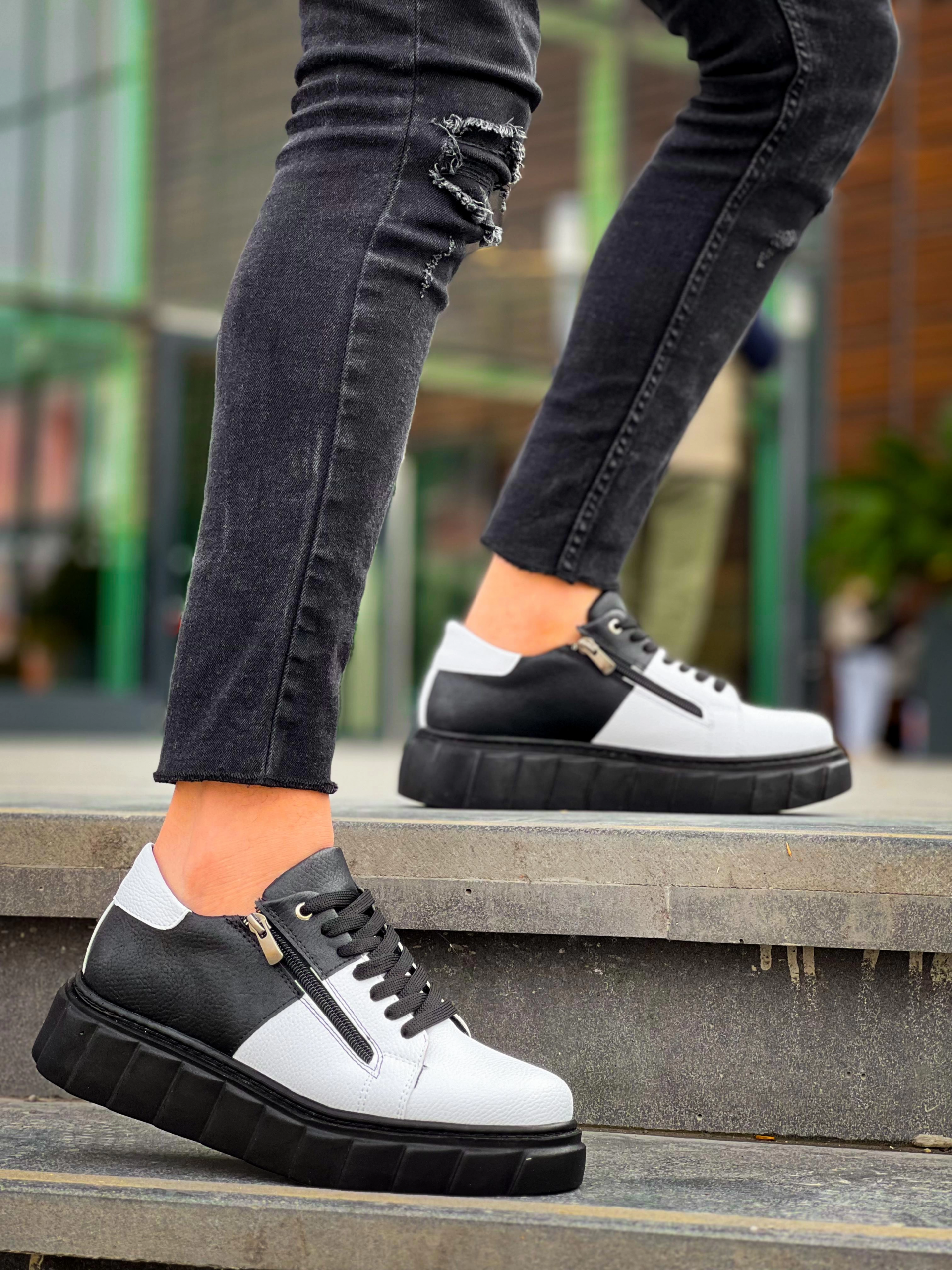 1229594_kb-x155-kuback-beyaz-cilt-siyah-cilt-detayli-siyah-yuksek-taban-gunluk-spor-ayakkabi-265434012-sw3024sh4032.png Kb-X155 Kuback Beyaz Cilt Siyah Cilt Detaylı Siyah Yüksek Taban Günlük Spor Ayakkabı (Numara: 43) - Görsel 2