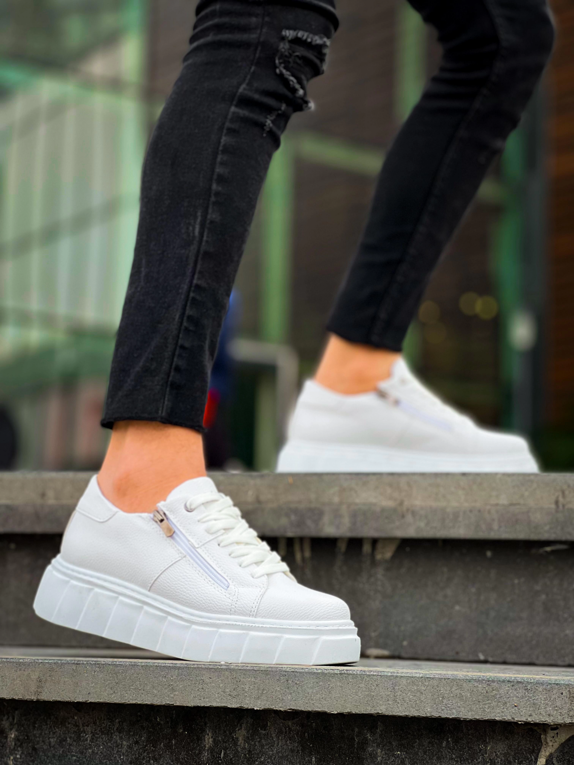 1229601_kb-x155-kuback-beyaz-cilt-detayli-beyaz-yuksek-taban-gunluk-spor-ayakkabi-299355095-sw3024sh4032.png Kb-X155 Kuback Beyaz Cilt Detaylı Beyaz Yüksek Taban Günlük Spor Ayakkabı (Numara: 41) - Görsel 2