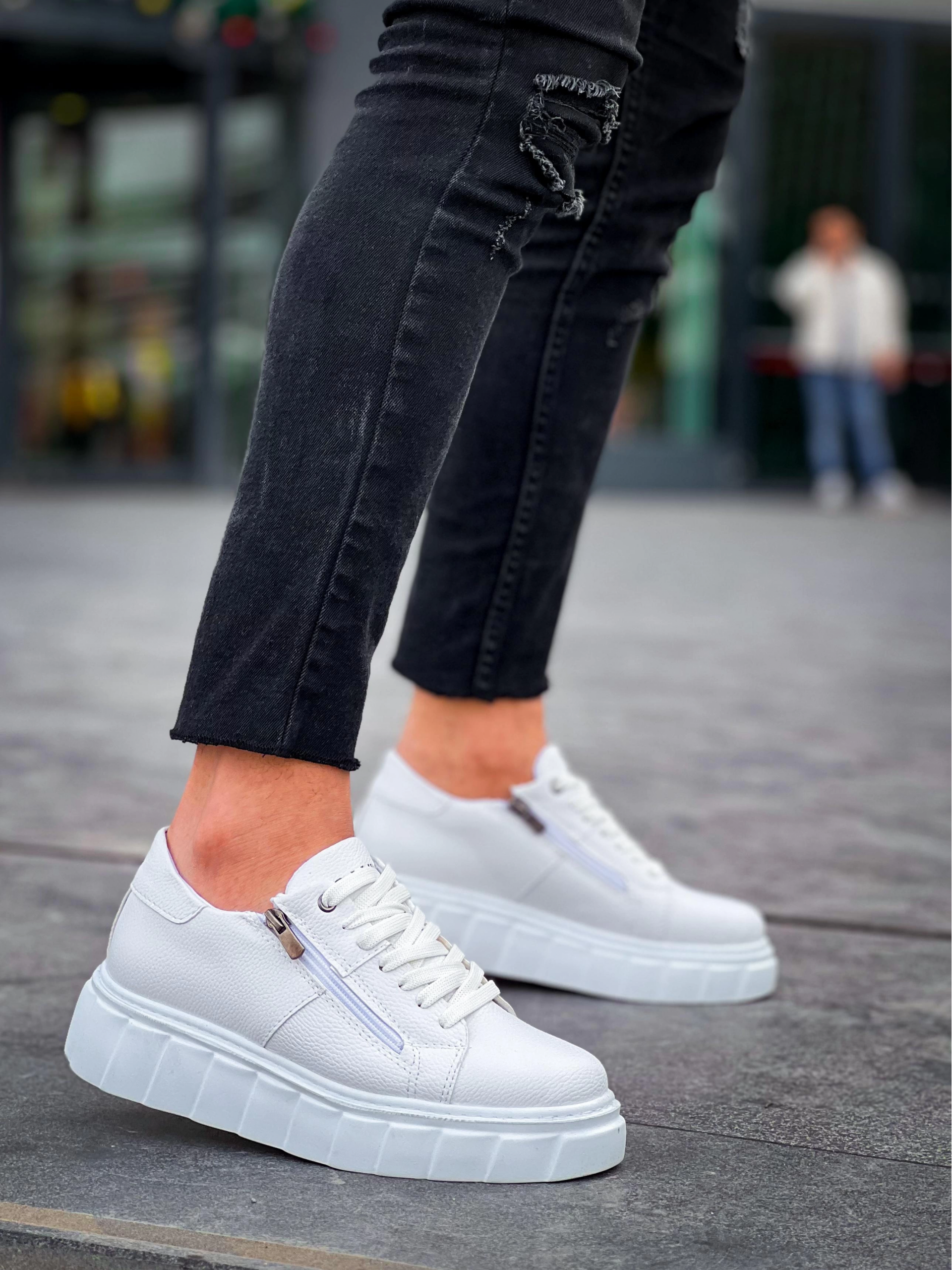 1229601_kb-x155-kuback-beyaz-cilt-detayli-beyaz-yuksek-taban-gunluk-spor-ayakkabi-330283512-sw2576sh3435.png Kb-X155 Kuback Beyaz Cilt Detaylı Beyaz Yüksek Taban Günlük Spor Ayakkabı (Numara: 41) - Görsel 3