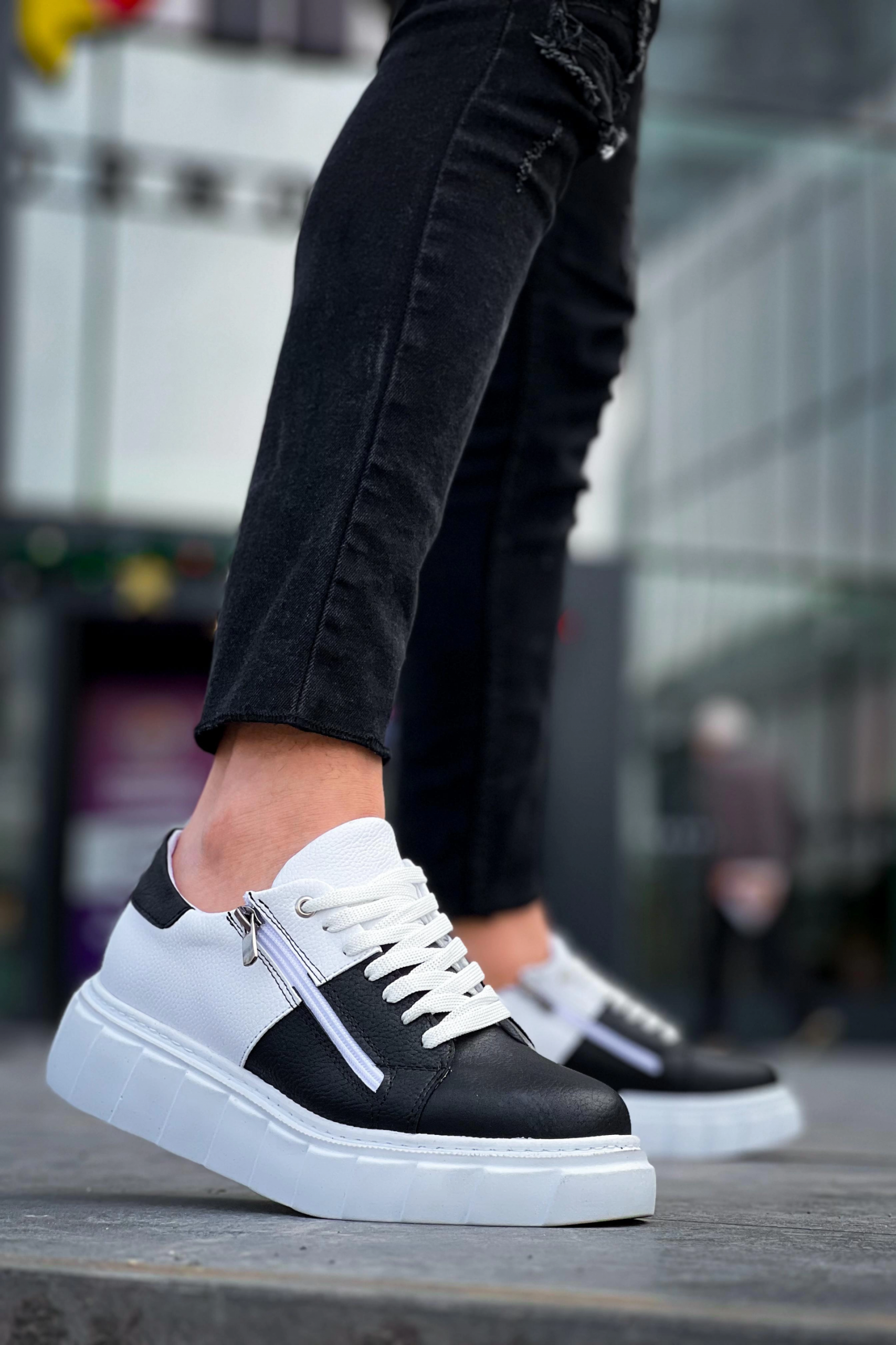 1229613_kb-x155-kuback-siyah-cilt-beyaz-cilt-detayli-beyaz-yuksek-taban-gunluk-spor-ayakkabi-496344234-sw2688sh4032.png Kb-X155 Kuback Siyah Cilt Beyaz Cilt Detaylı Beyaz Yüksek Taban Günlük Spor Ayakkabı (Numara: 44) - Görsel 4