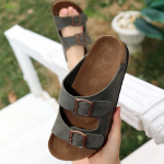 Rıno Haki Yeşil Nubuk Terlik (Numara: 39) - Görsel 4