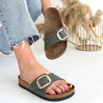 Zooy Yeşil Nubuk Terlik (Numara: 37) - Görsel 4