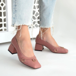 Cande Pudra Cilt Topuklu Ayakkabı (Numara: 37) - Görsel 4