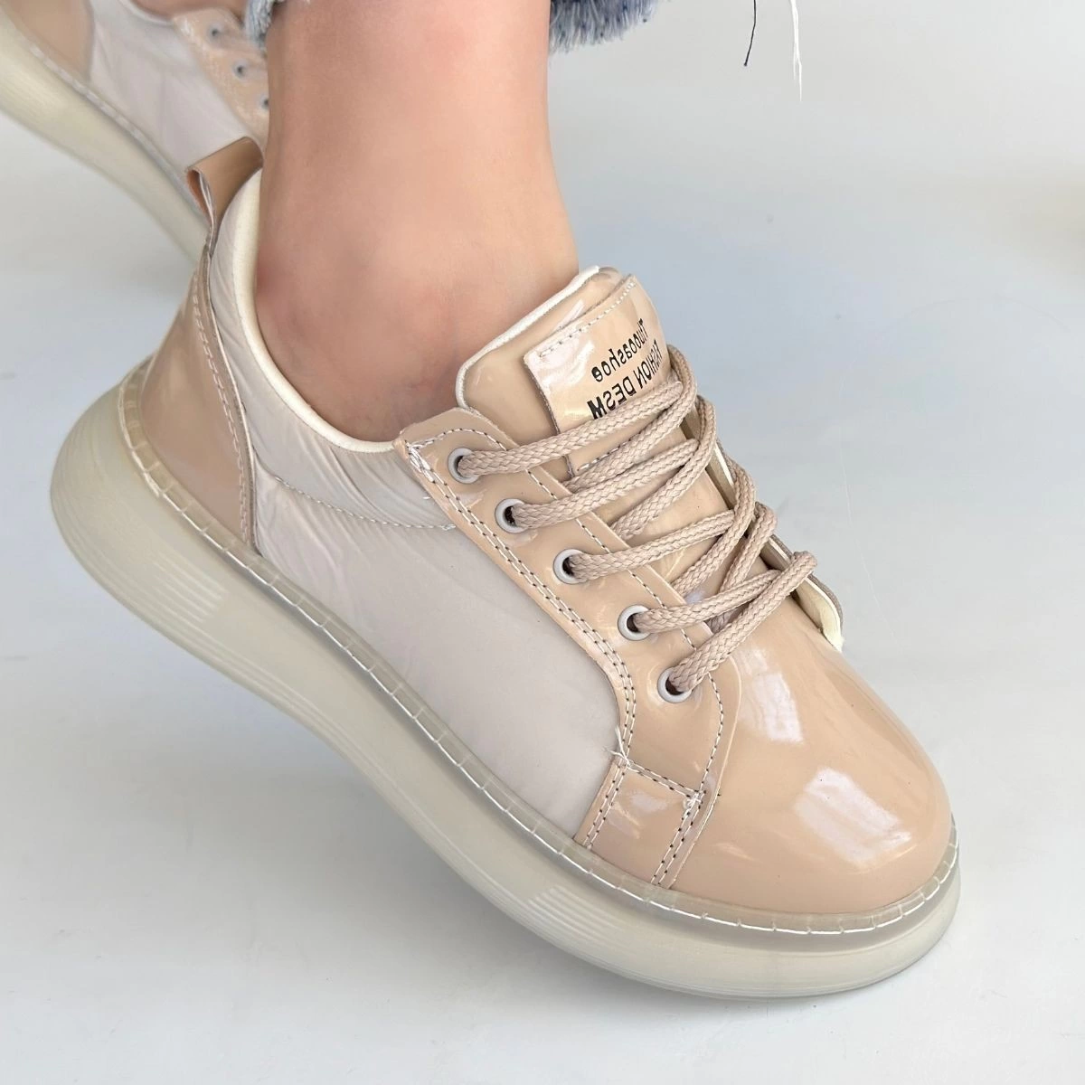 1229870_piona-bej-rugan-bagcikli-spor-ayakkabi-414528523-sw1200sh1200.png Piona Bej Rugan Bağcıklı Spor Ayakkabı (Numara: 39) - Görsel 4