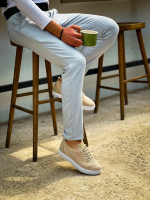 Kb-101 Kuback Bej Triko Bağcıklı Günlük Erkek Ayakkabı (Numara: 40) - Görsel 4