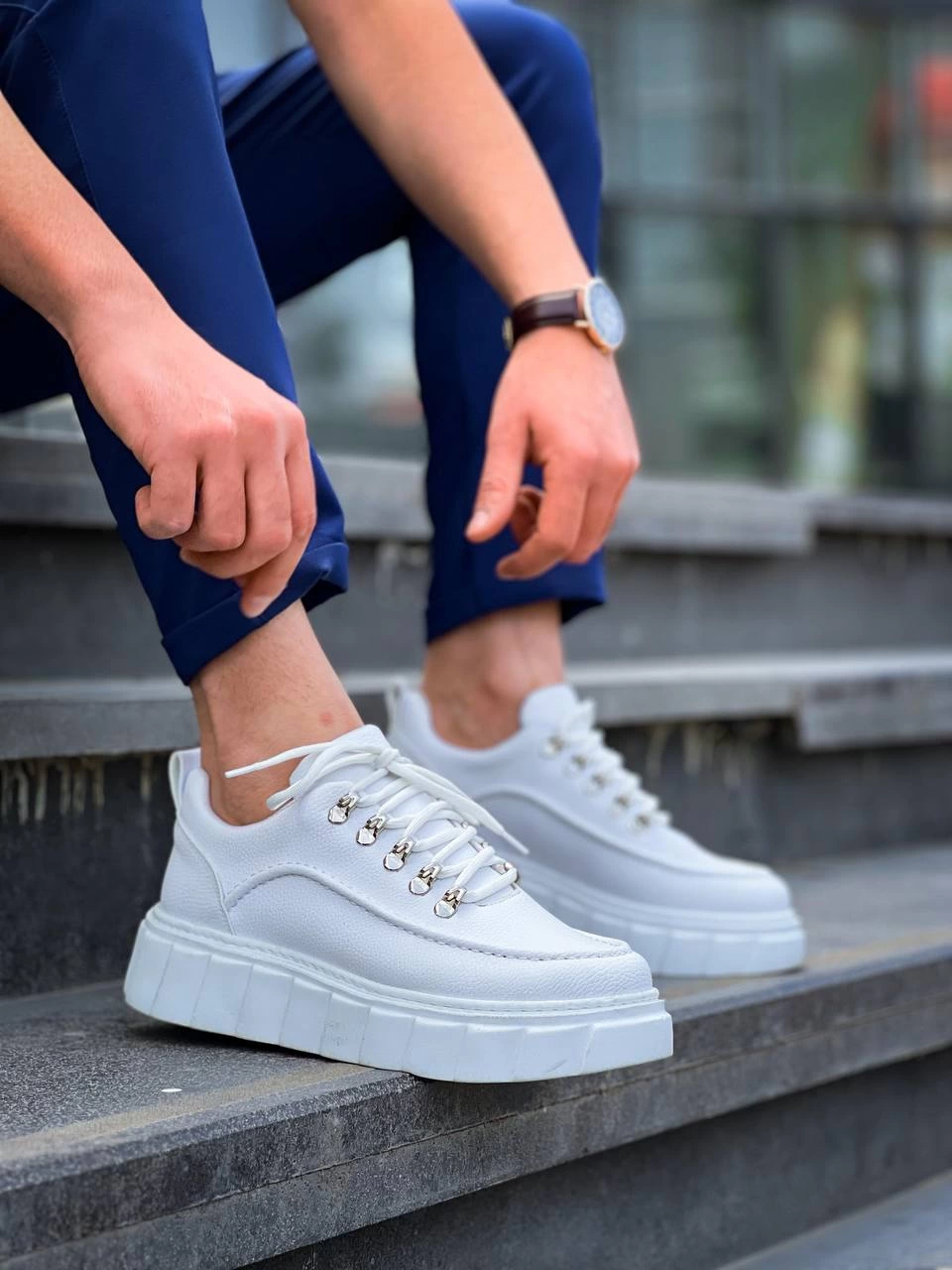 1230009_kb-x10-kuback-beyaz-cilt-beyaz-yuksek-taban-gunluk-spor-ayakkabi-492527512-sw960sh1280.png Kb-X10 Kuback Beyaz Cilt Beyaz Yüksek Taban Günlük Spor Ayakkabı (Numara: 40) - Görsel 4