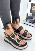 Stan Siyah Cilt Sandalet (Numara: 40) - Görsel 2