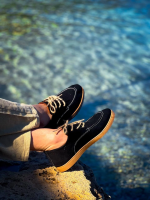 Kb-X5 Kuback Siyah  Süet Bağcıklı  Günlük Erkek Ayakkabı (Numara: 44) - Görsel 3