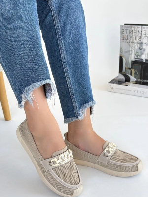 Wata Bej Triko Babet Ayakkabı (Numara: 38)