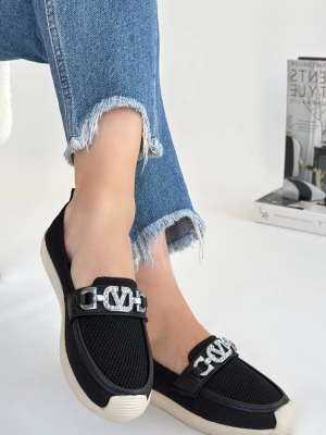 Wata Siyah Triko Babet Ayakkabı (Numara: 36)