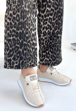 Fiert Bej Cilt Bağcıklı Spor Ayakkabı (Numara: 37) - Görsel 3