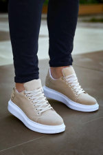 Kb047  Kuback Bej Süet Günlük Erkek  Ayakkabı (Numara: 40) - Görsel 3