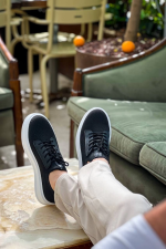 Kb-116 Kuback Siyah Triko Bağcıklı  Günlük Erkek Ayakkabı (Numara: 42) - Görsel 4