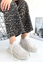 Henta Bej Triko Bağcıklı Spor Ayakkabı (Numara: 37) - Görsel 2