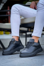 Kb-X20 Kuback Kömür Cilt  Günlük Erkek Ayakkabı (Numara: 43) - Görsel 3