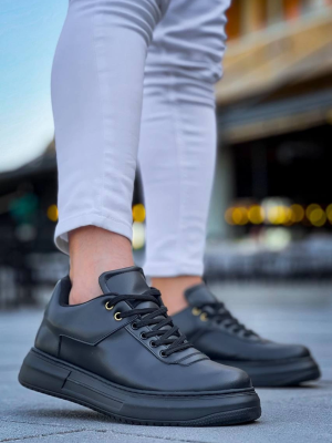 Kb-X20 Kuback Kömür Cilt  Günlük Erkek Ayakkabı (Numara: 42)