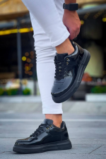 Kb-X20 Kuback Kömür Rugan  Günlük Erkek Ayakkabı (Numara: 42) - Görsel 5