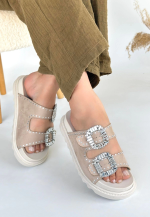 Juana Bej Nubuk Taşlı Terlik (Numara: 37)