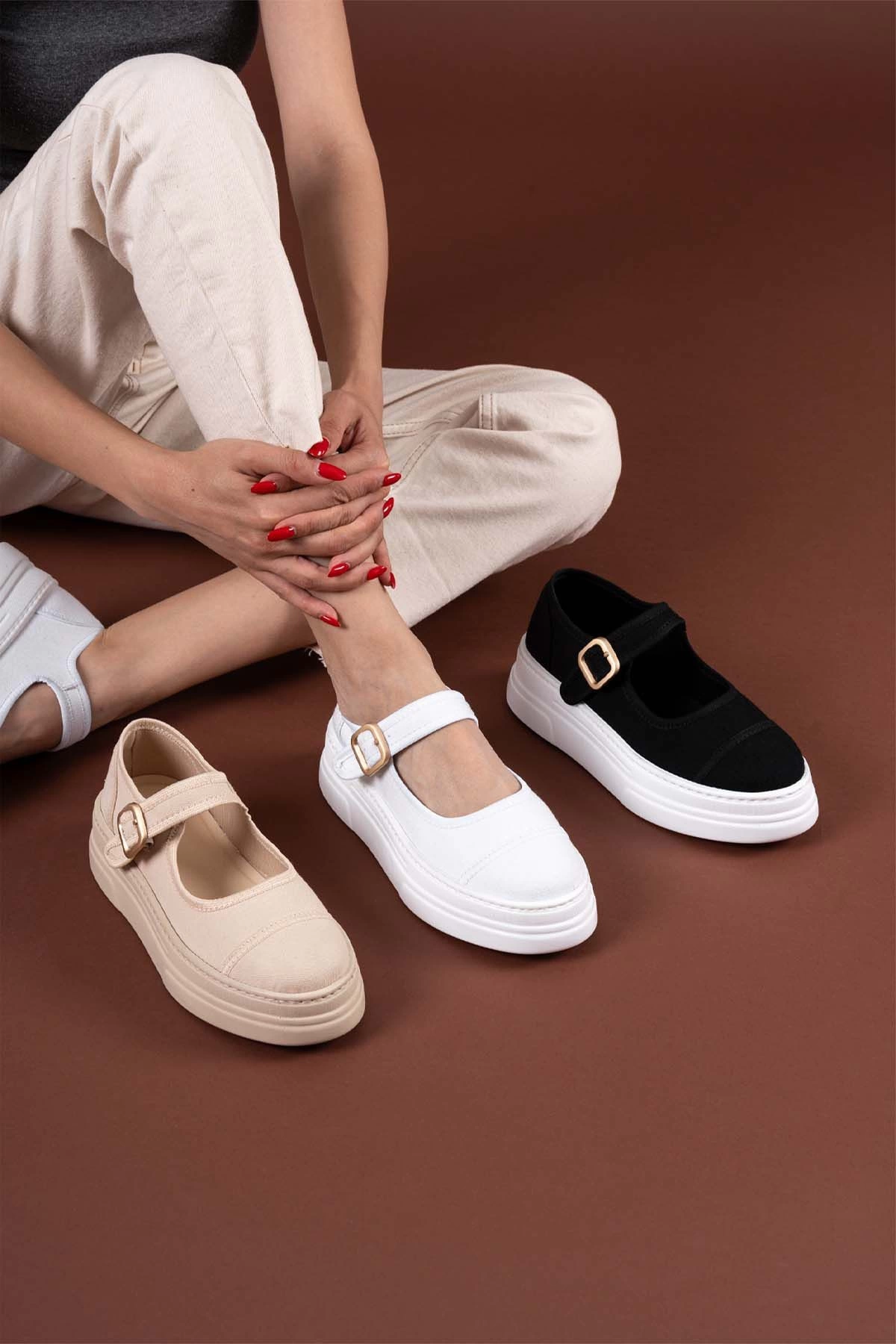 1230873_lunni-bej-keten-spor-ayakkabi-318403016-sw1200sh1800.png Lunni Bej Keten Spor Ayakkabı (Numara: 40) - Görsel 3