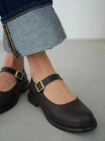 Yokox Kahverengi Cilt Oxford Ayakkabı (Numara: 36) - Görsel 2