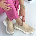 Kendy Bej Cilt Spor Ayakkabı (Numara: 37) - Görsel 4