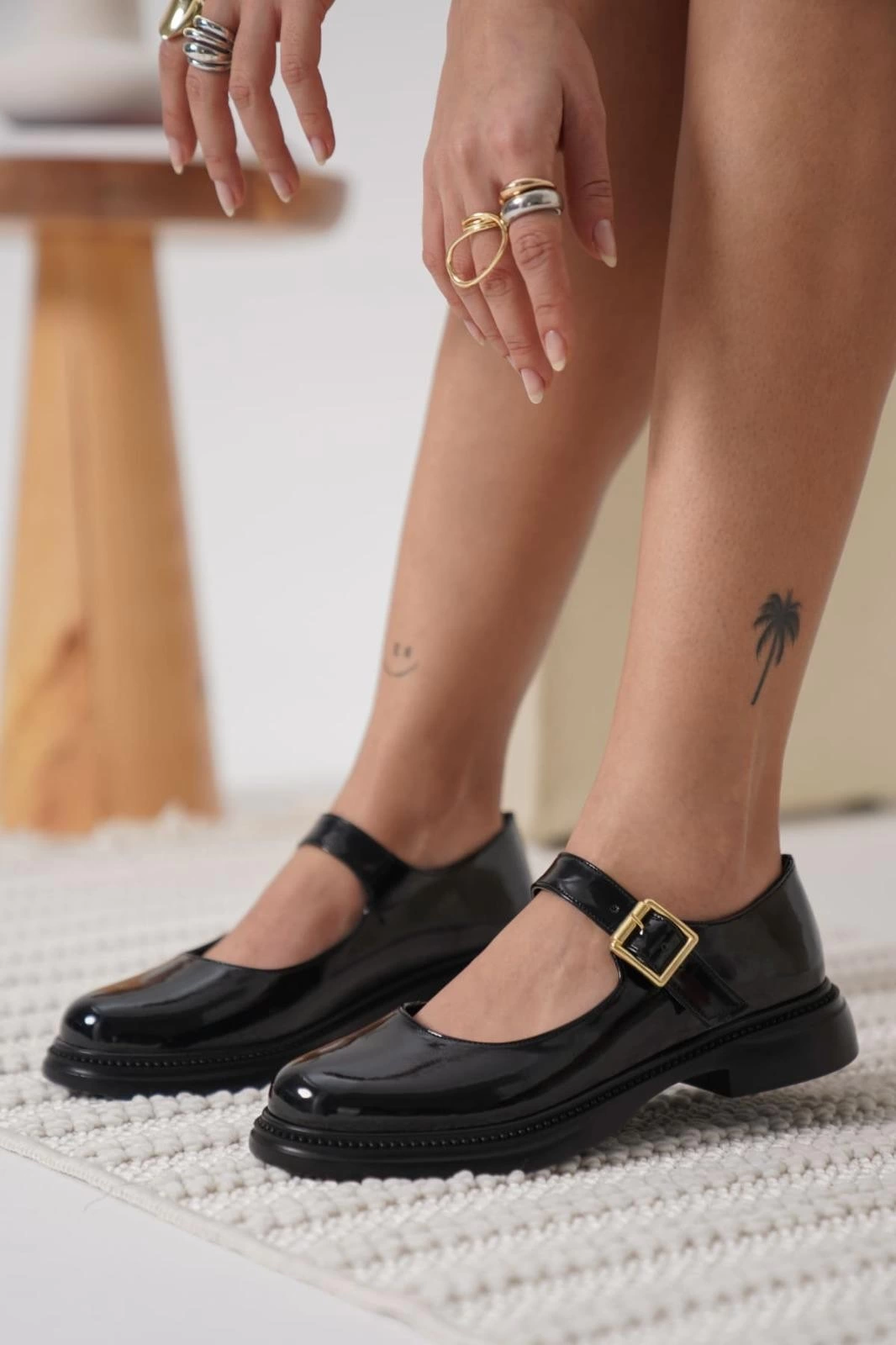 1231028_yoko-siyah-rugan-oxford-ayakkabi-237621381-sw1066sh1600.png Yokox Siyah Rugan Oxford Ayakkabı (Numara: 36) - Görsel 2