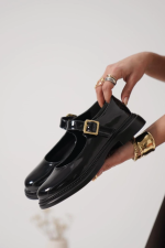 Yokox Siyah Rugan Oxford Ayakkabı (Numara: 37) - Görsel 3