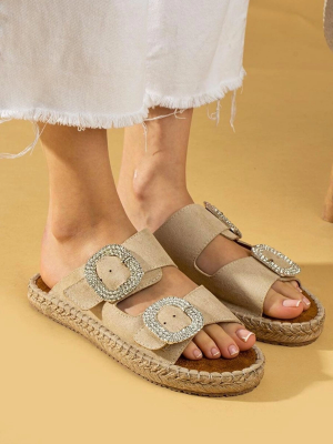 Hertas Bej Nubuk Tokalı Terlik (Numara: 36)