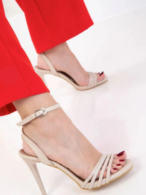 Coze Nude Topuklu Ayakkabı (Numara: 38)